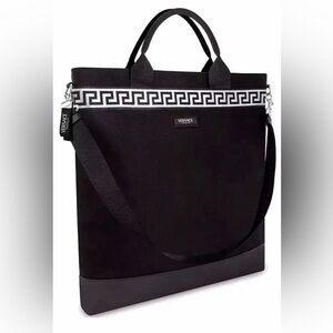 Versace Fragrances Black Travel Tote Bag Men’s New